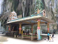 Hovedtemplet i grotterne - templet for Murugan