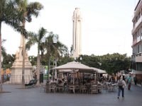 Plaza de España med Monumento a los Caídos hvor vi fik lidt frokost.